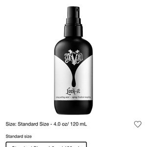 KVD Lock it makeup setting spray